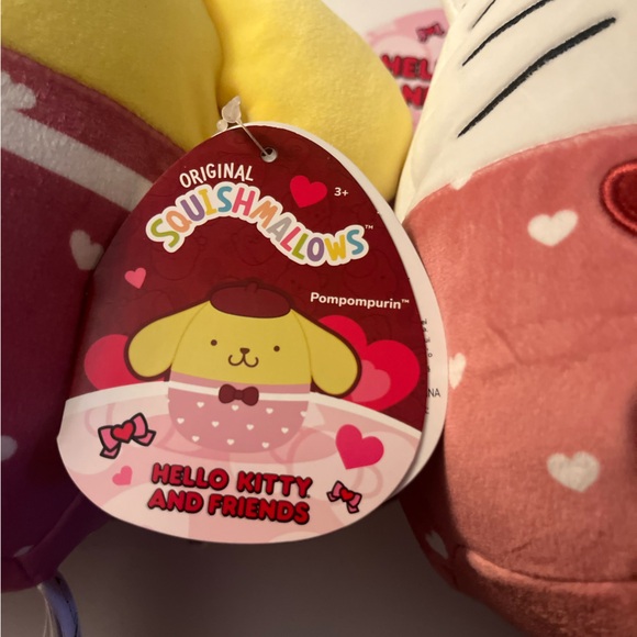 Squishmallows Sanrio 8-Inch Duo Pack - Hello Kitty + Pompompurin BRAND NEW! - Picture 6 of 10
